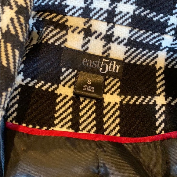 East 5th Ladies Cropped Pea Coat Size Small - Picture 7 of 9